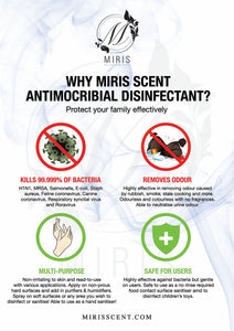 Miris Scent Antimicrobial Disinfectant & Nano Spray Gun